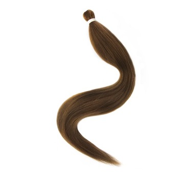 СИНТЕТИЧЕСКИЕ ВОЛОСЫ Предварительно натянутые № 10 МЫШЕЧНО-КОРИЧНЕВЫЙ