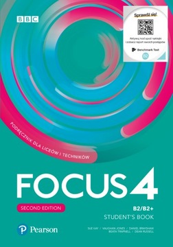 FOCUS SECOND EDITION 4. STUDENT’S BOOK + BENCHMARK + KOD (DIGITAL RESOURCES