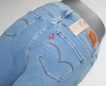 Jeansy Levi's 720 -527970010- rurki z wysokim stanem oryg. Levis - W32/L32