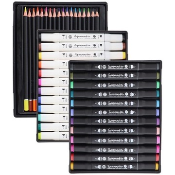 Акварельные маркеры НАБОР АКРИЛОВЫХ МАРКЕРОВ Мелков