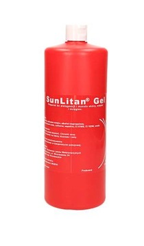 SUNLITAN GEL 1000 ml Masaż skóry, mięśni, ścięgien