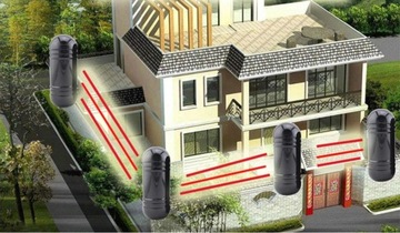 ПРОВОДНОЙ ИНФРАКРАСНЫЙ БАРЬЕР 250М GSM СИГНАЛИЗАЦИЯ