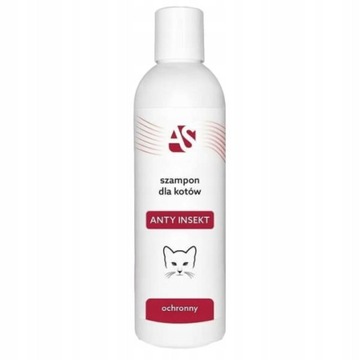 Szampon na pchły kleszcze wszy dla kota 250 ml