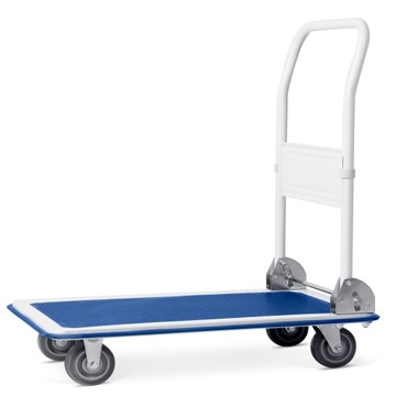 WÓZEK MAGAZYNOWY SKŁADANY TRANSPORTOWY TOWAROWY PLATFORMOWY 300kg RĘCZNY