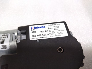AUDI A6 MOTOREK STŘEŠNÍHO OKNA 4G8959591A