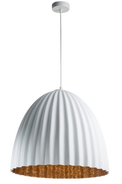 SIGMA Nowoczesna lampa LED TELMA 50 biały_miedziany lampa wisząca LED