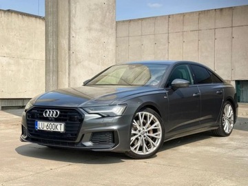 Audi A6 C8 Limousine 3.0 50 TDI 286KM 2018 Audi A6 Limousine 286 KM,salon PL,serwis ASO,2x S line,Night Vision,Pneuma