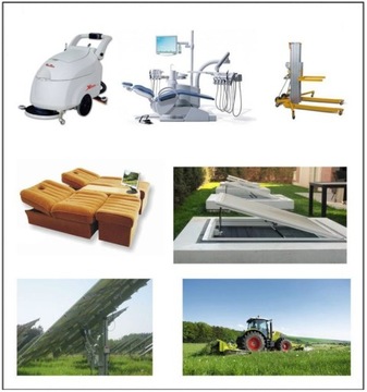 SIŁOWNIK ELEKTRYCZNY 12V SILNIK LINIOWY 100mm 3kN