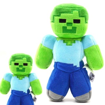 ПЛЮШЕВЫЙ МАСКОТ-ЗОМБИ MINECRAFT, ПЛЕВАЯ ИГРУШКА СТИВА, ИДЕАЛЬНЫЙ ПОДАРОК