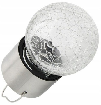 6 светодиодных садовых ламп СОЛНЕЧНЫЙ ШАР ПОДВЕСНОЙ СТЕКЛЯННЫЙ ШАРОВЫЙ СВЕТИЛЬНИК