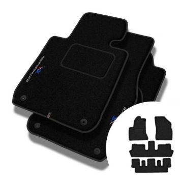 Velurové koberce Performance pro Citroen C4 Grand Picasso I 2006-2012