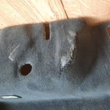 КОВРИК BMW F07 ЧЕРНЫЙ ЗАДНИЙ 7244578