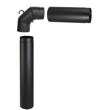 Zestaw podłączeniowy 150mm rury + kolano z szybrem