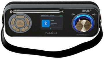 Радио NEDIS RDDB5200BK DAB+ BT USB AUX Черный