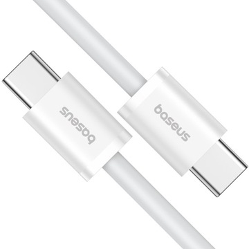 КАБЕЛЬ BASEUS FAST USB-C/USB-C ПРОЧНЫЙ КАБЕЛЬ 30 Вт ДЛЯ КОМПЬЮТЕРНОГО ТЕЛЕФОНА 1 м