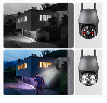 НАРУЖНАЯ СОЛНЕЧНАЯ ВРАЩАЮЩАЯСЯ IP WIFI 3MPX TUYA УМНАЯ СОЛНЕЧНАЯ КАМЕРА