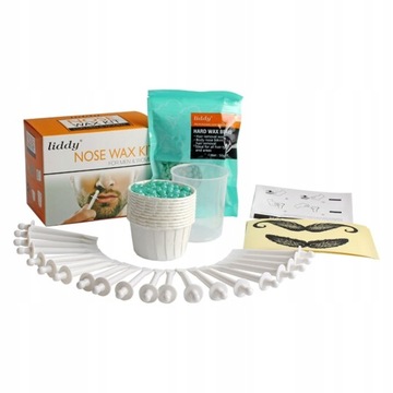 НАБОР ВОСКОВОГО НАБОРА ДЛЯ ДЕПИЛЯЦИИ НОСА ДЛЯ ЖЕНЩИН И МУЖЧИН