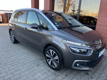 Citroen Grand C4 Picasso II Grand Picasso Facelifting 1.6 BlueHDi 120KM 2017 Citroen C4 Grand Picasso 1.6 diesel 120 KM 6 biegow 7 miejsc zarej w PL, zdjęcie 1