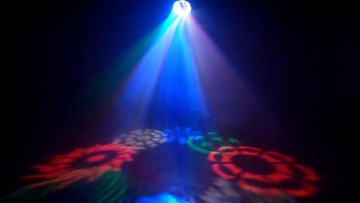 Skyway SK-1601 LED ROTO с эффектом гобо 8х3Вт