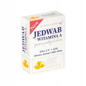 Bioelixire Jedwab + witamina A do włosów