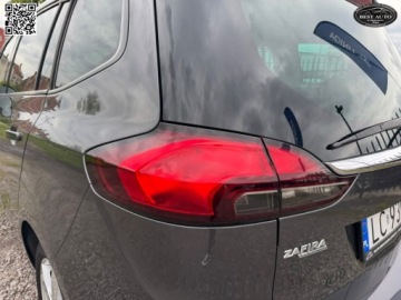 Opel Zafira C Tourer 1.4 Turbo ECOTEC 140KM 2012 Opel Zafira 7 osobowy -Tourer- Szwajcaria - Po przegladzie olejowym Gwara, zdjęcie 17