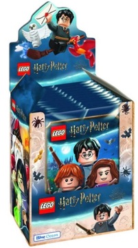 LEGO Harry Potter naklejki 1/2023 - 15 saszetek = 60 naklejek i 15 kart