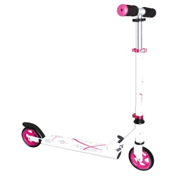 HULAJNOGA Scooter Muuwmi biały/różowy 125 mm