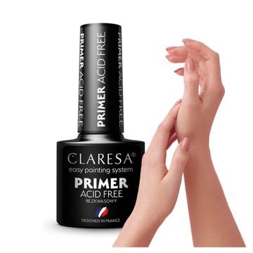 Claresa Primer Do Paznokci Odtłuszczacz 5ml Do Wyboru