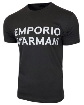 T-shirt męski Koszulka męska Emporio Armani 100% Bawełna r. L