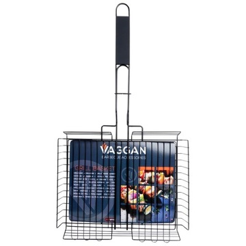 ГРИЛЬ ДЛЯ ПРИГОТОВЛЕНИЯ МЯСА, РЫБЫ И ОВОЩЕЙ, закрытая корзина для гриля