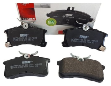 KLOCKI HAM. TYŁ TOYOTA AVENSIS T22 COROLLA E11 99-
