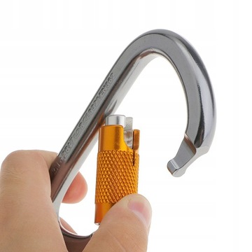 Цельный карабин для спуска и резьбы