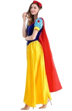 НАРЯД КОСТЮМ ПЛАТЬЕ БЕЛОСНЕЖНОЕ ПЛАТЬЕ ДЛЯ КОСПЛЕЙ 164/170 М