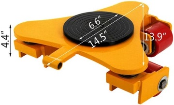 PLATFORMA ROLKOWA OBROTOWA TRANSPORTOWA MASZYN 3T