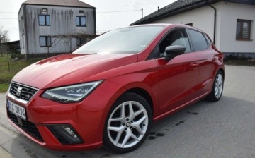 Seat Ibiza IV Hatchback 5d Facelifting 1.0 EcoTSI 95KM 2017 Seat Ibiza 1.0 TSI FR Navi Led 2 KPL KOL Grzane Fotele Tempomat Sprowadzony, zdjęcie 5