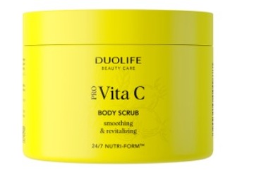 Pro Vita C Body Scrub 200ml Peeling cukrowy z żurawiną WITAMINA C DUOLIFE