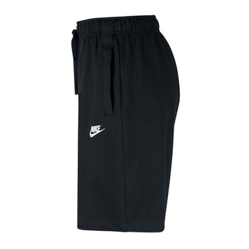 NIKE Spodenki krótkie szorty czarne Nike Sportswear Club Fleece r. M