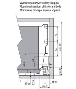 Высокий ящик Modern Box L-400 белый