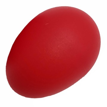 EGG SHAKER GRZECHOTKA PRZESZKADZAJKA PERKUSYJNA KERA AUDIO CZERWONE JAJKO