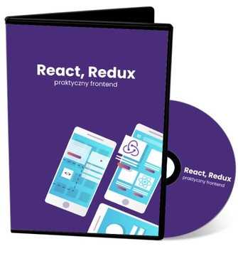 Kurs React, Redux praktyczny frontend 12h - DVD
