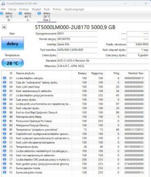 Диск Seagate Barracuda ST5000LM000 5TB SATA III 2,5