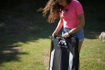 Aqua Marina Premium Zip Backpack S Черный рюкзак для SUP