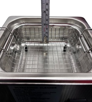 Myjka Ultradźwiękowa 1.3L | 40kHz 60W + Kosz do mycia części