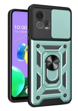 PANCERNE ETUI SLIDE do MOTOROLA MOTO G72 +SZKŁO 9H