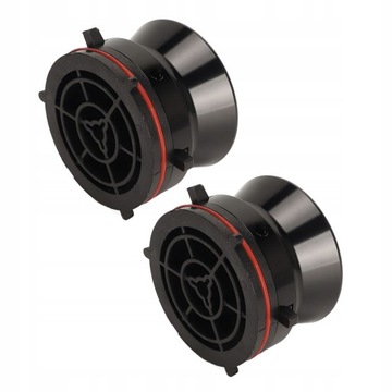 2 шт. 10-ДЮЙМОВЫЕ АДАПТЕРЫ ДЛЯ СТУПИЦЫ NAB, ЧЕРНАЯ ПОЛИРОВАННАЯ