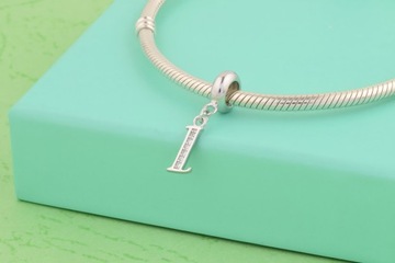 Серебро S925 Подвески КУЛОН буква Q ДЛЯ Pandora