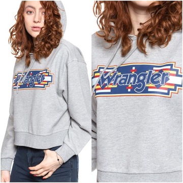 Damska bluza nierozpinana Wrangler GEO HOODIE
