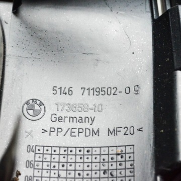 7119502 JINÉ DÍLY VNITŘNÍ 120 D 2010 BMW 1 (E87)