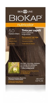 BioKap Farba Pielęgnacyjna Nutricolor 5.0 Jasny Brąz