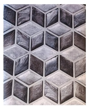 Tapeta na ścianę w geometryczne wzory efektowna